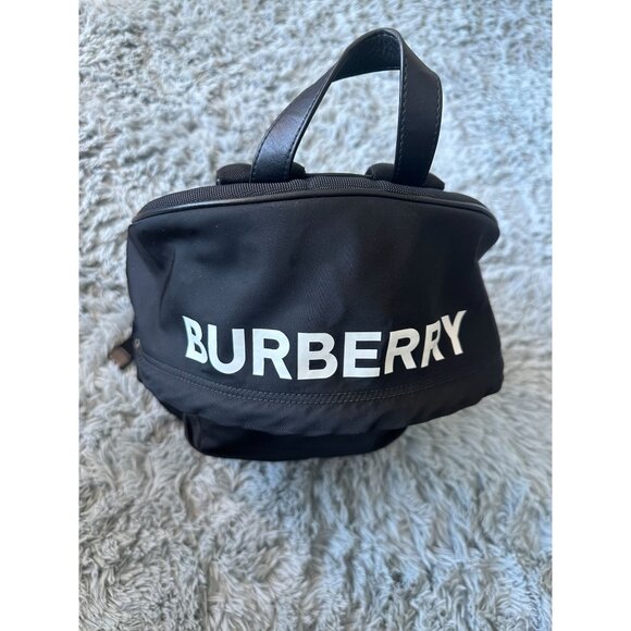 Burberry Horseferry Print Nylon Backpack With Leather Accents main image 6